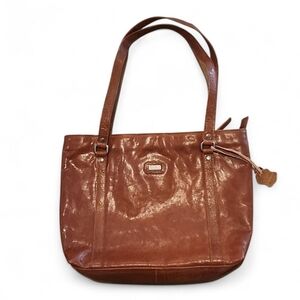 Spikes and Sparrow Leather Handbag Tote Bag